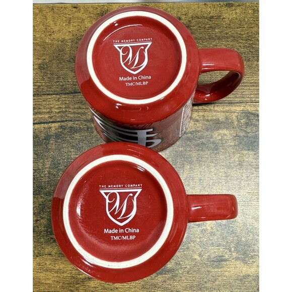 Set Of 2 MLB St. Louis Cardinals Baseball Coffee Tea Mug Cups - Picture 6 of 6